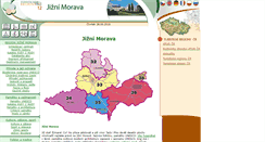 Desktop Screenshot of jiznimorava.tourism.cz