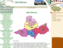 Tablet Screenshot of jiznimorava.tourism.cz