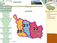 Tablet Screenshot of krkonose.tourism.cz