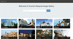 Desktop Screenshot of imagegallery.tourism.gov.my